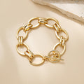 Simple Hip Hop Punk Bracelet - European and American Style