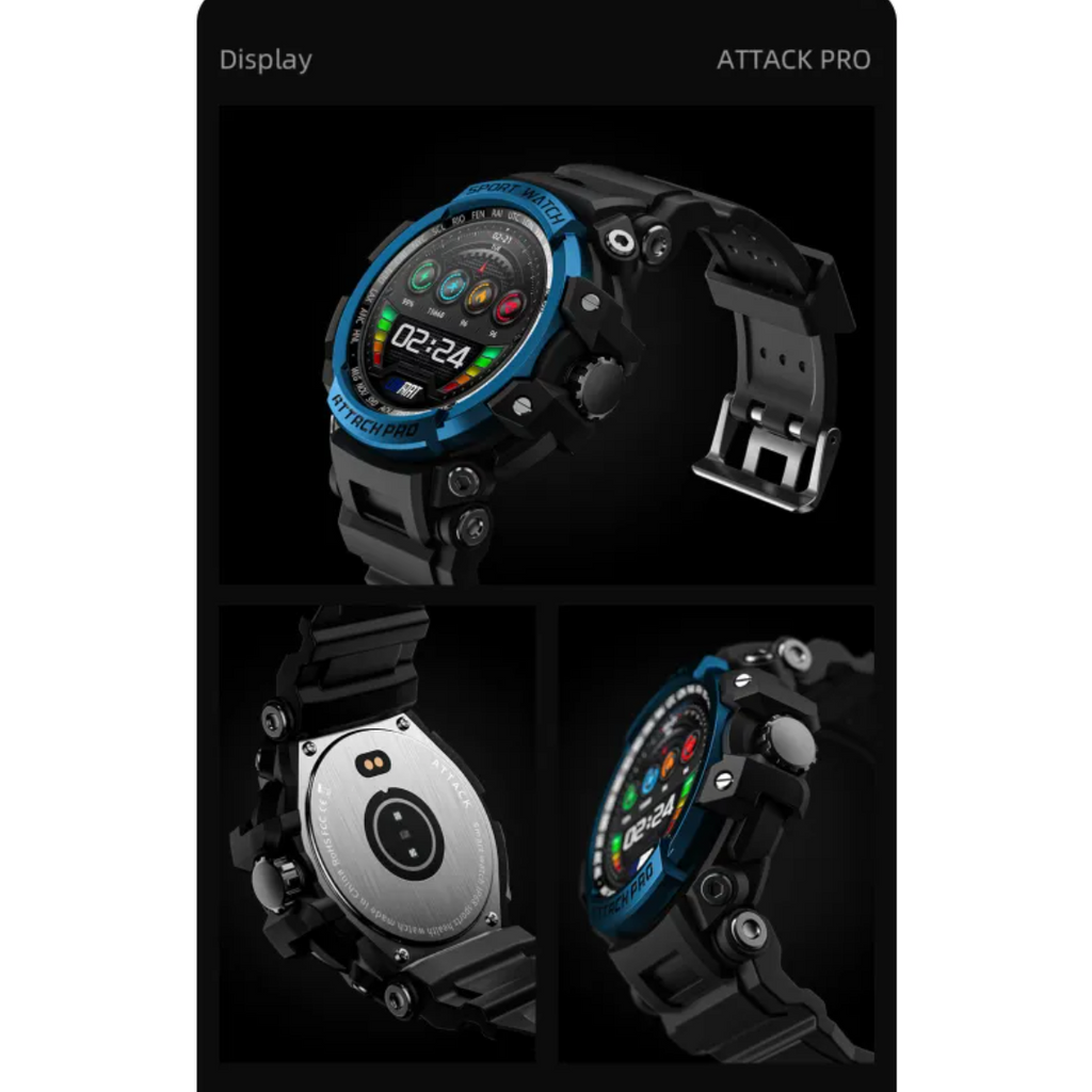 Rugged Outdoor Smartwatch with Bluetooth Calling