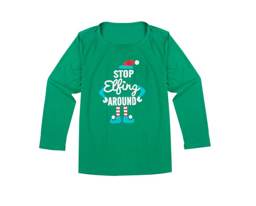 Christmas Pajamas, Family Matching Set, Printed Loungewear