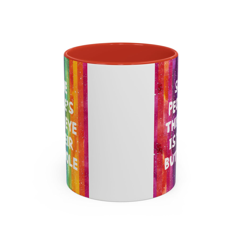 Bespattered Facade All-Seeing Butthole Rainbow Mug | Eight Colors | 11oz or 15oz
