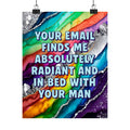 Bespattered Facade "Your Email Finds Me..." Giclée Archival Matte Paper Prints