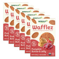 Sprout Organic Baby Food Stage 4 Toddler Snacks Pumpkin Butter & Jelly Wafflez Single Serve Waffles (50 Count)5 Count (Pack of 10)