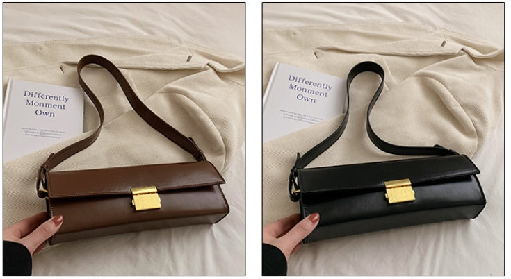 Creamy Leather Noodles Niche Baguette