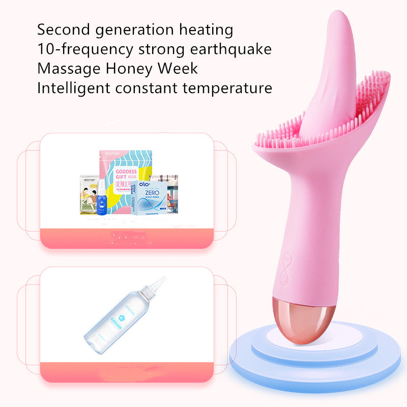 Vibrating Tongue Sucker for Women's Pleasure Device