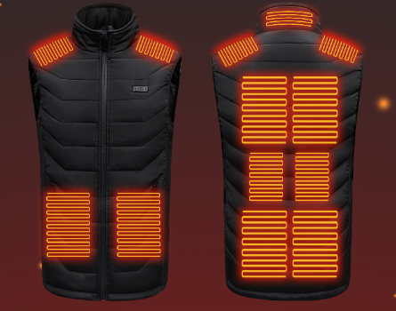 Smart Heated Vest for Men - Winter Warmth Clothing