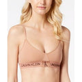 Calvin Klein Womens Monogram Unlined Triangle Bralette