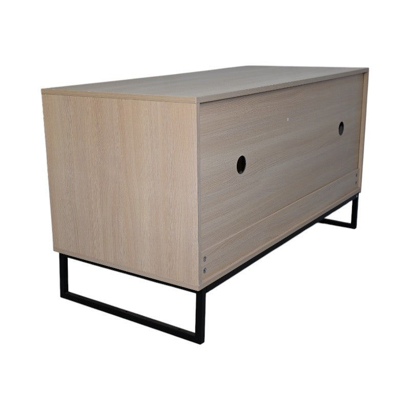 Modern Wooden Cat House with Scratching Mat - 47.64' x 21.46' x 25.98', 76.4 lbs