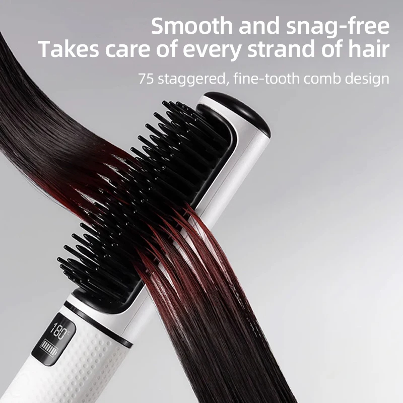 USB Charging Hair Straightener Comb