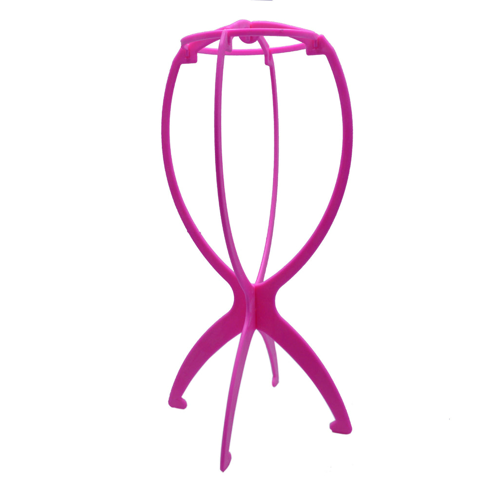Wig Stand Holder - Plastic Wig Support Rack