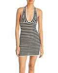 Lucy Paris Vanessa Crochet V Neck Midi Halter Dress, Size XL
