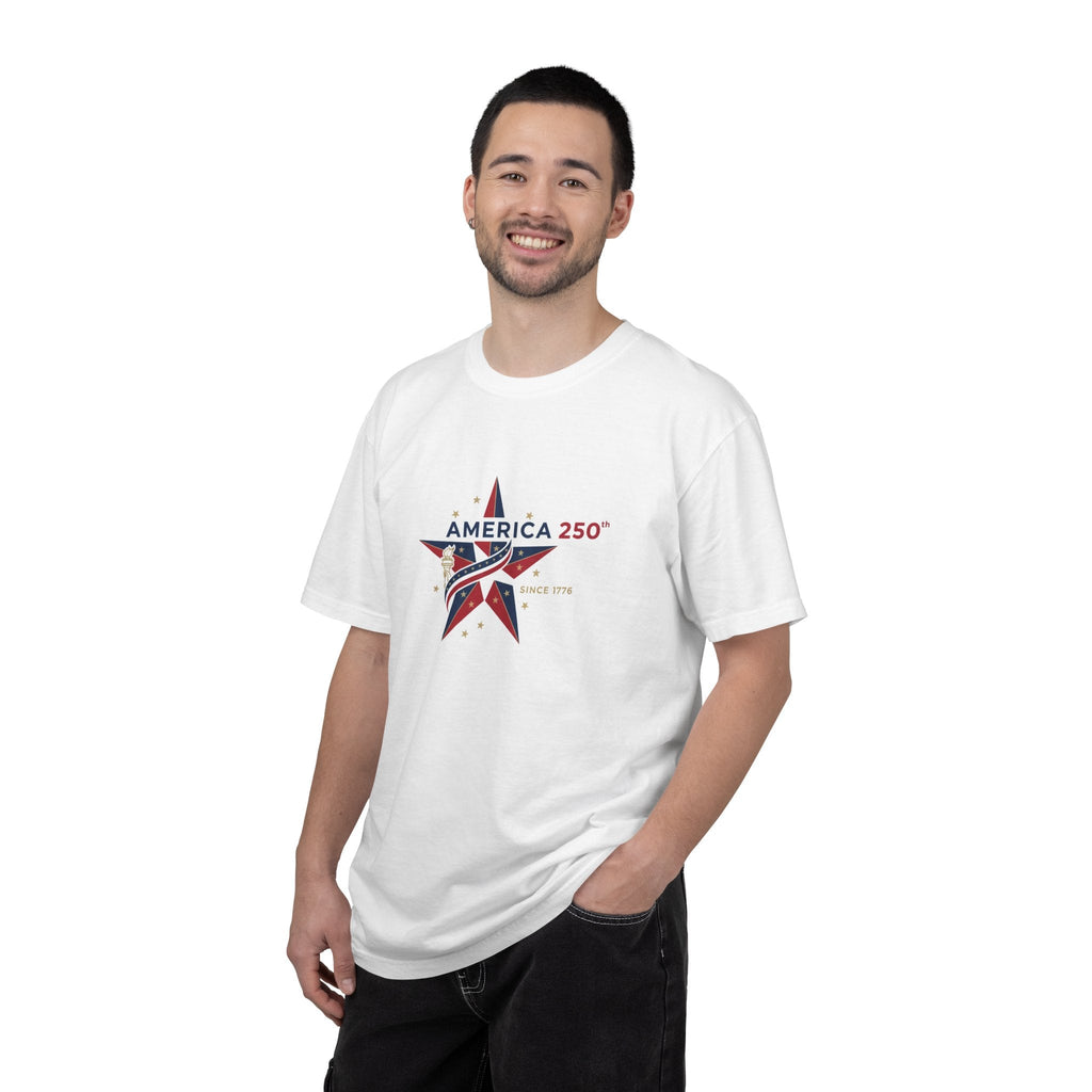America 250 Star -  Happy Birthday USA T-Shirt