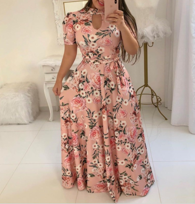 Floral Maxi Dress for Women