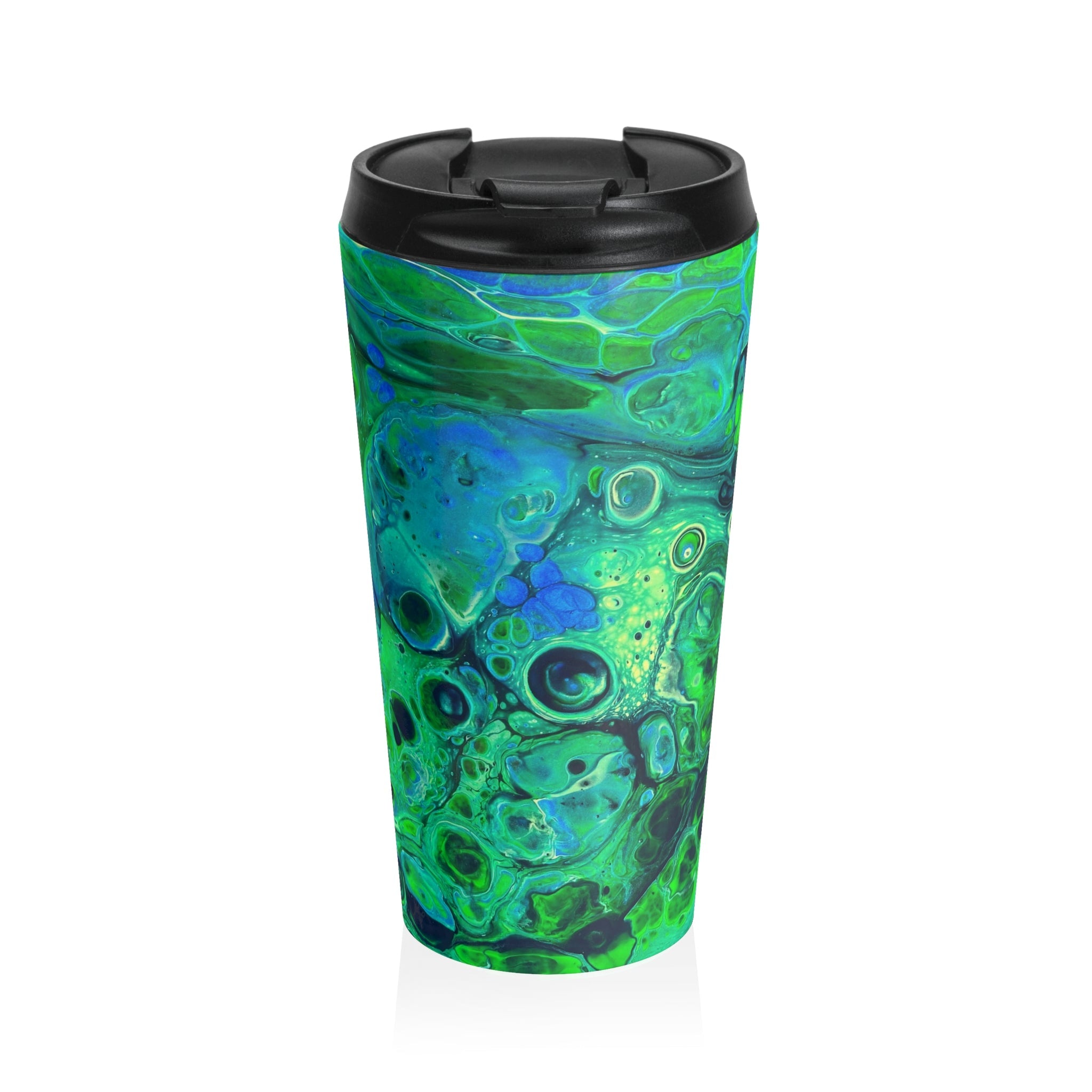 Bespattered Facade Radioactive Stainless Steel Travel Mug