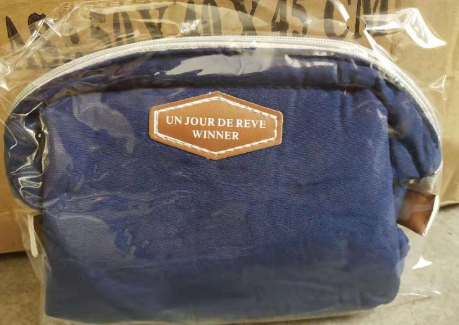 Cute Women's Travel Makeup Bag and Clutch Purse