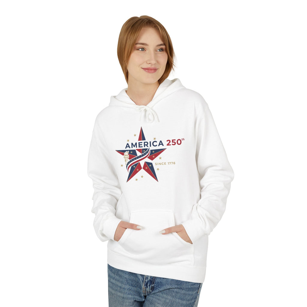 America Star 250 – USA Flag Patriotic Celebration Pullover