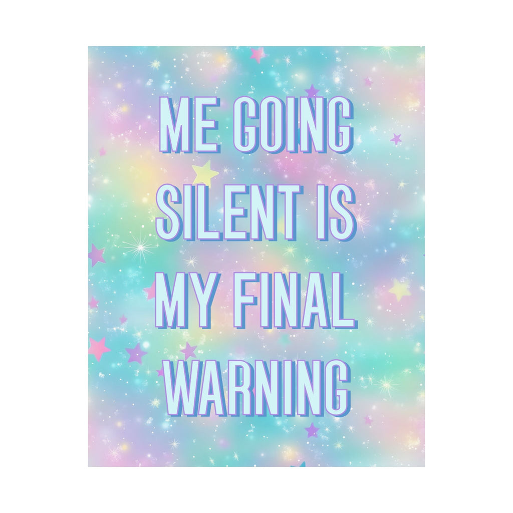 Bespattered Facade "Final Warning" Giclée Archival Matte Paper Prints