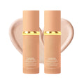 4 in 1 Foundation Liquid，Hydrating Medium full coverage concealer，Medium Full Coverage Concealer Foundation Liquid with SPF 50+，Hydrating Concealer Makeup Longwearing & Waterproof(2 PCS)
