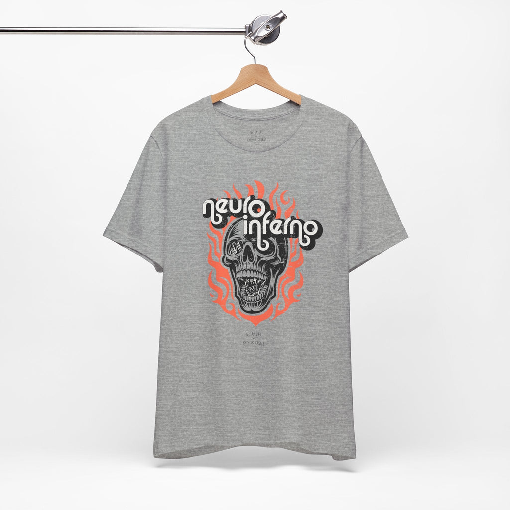 Neuro Inferno - AuDHD Burnout - Patrick Casale - Adult Unisex Jersey Tee (Ships Internationally)