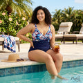 Profile by Gottex Women’s Plus Size Tahiti Tankini Top Swimsuit, Size 24 W