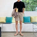 Men's Retro Casual Five-Point Workwear Shorts
