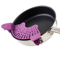 Collapsible Silicone Strainer for Pots and Noodles