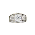 Cubic Zirconium CZ SS Bridal Sterling Silver