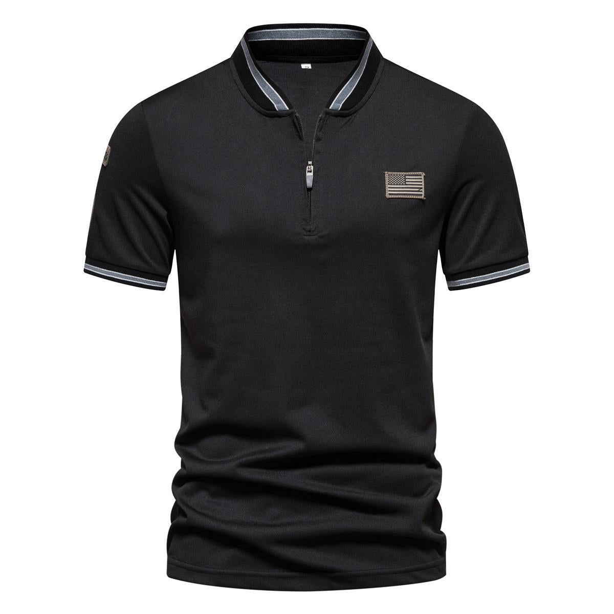 2023 Summer Men's T-Shirt with American Air Force Label