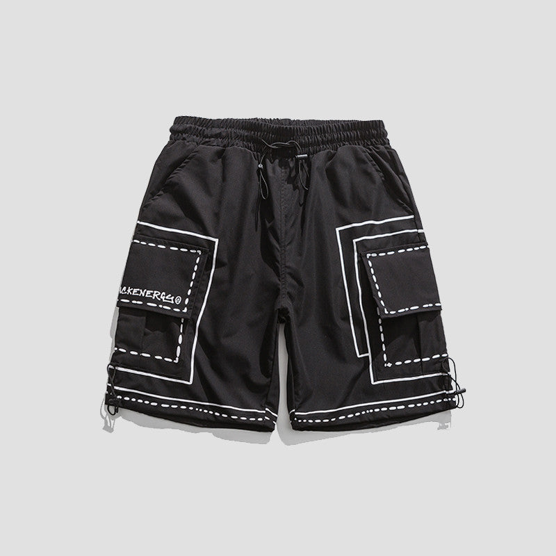 Men's Loose Casual Sports Five-Point Workwear Shorts