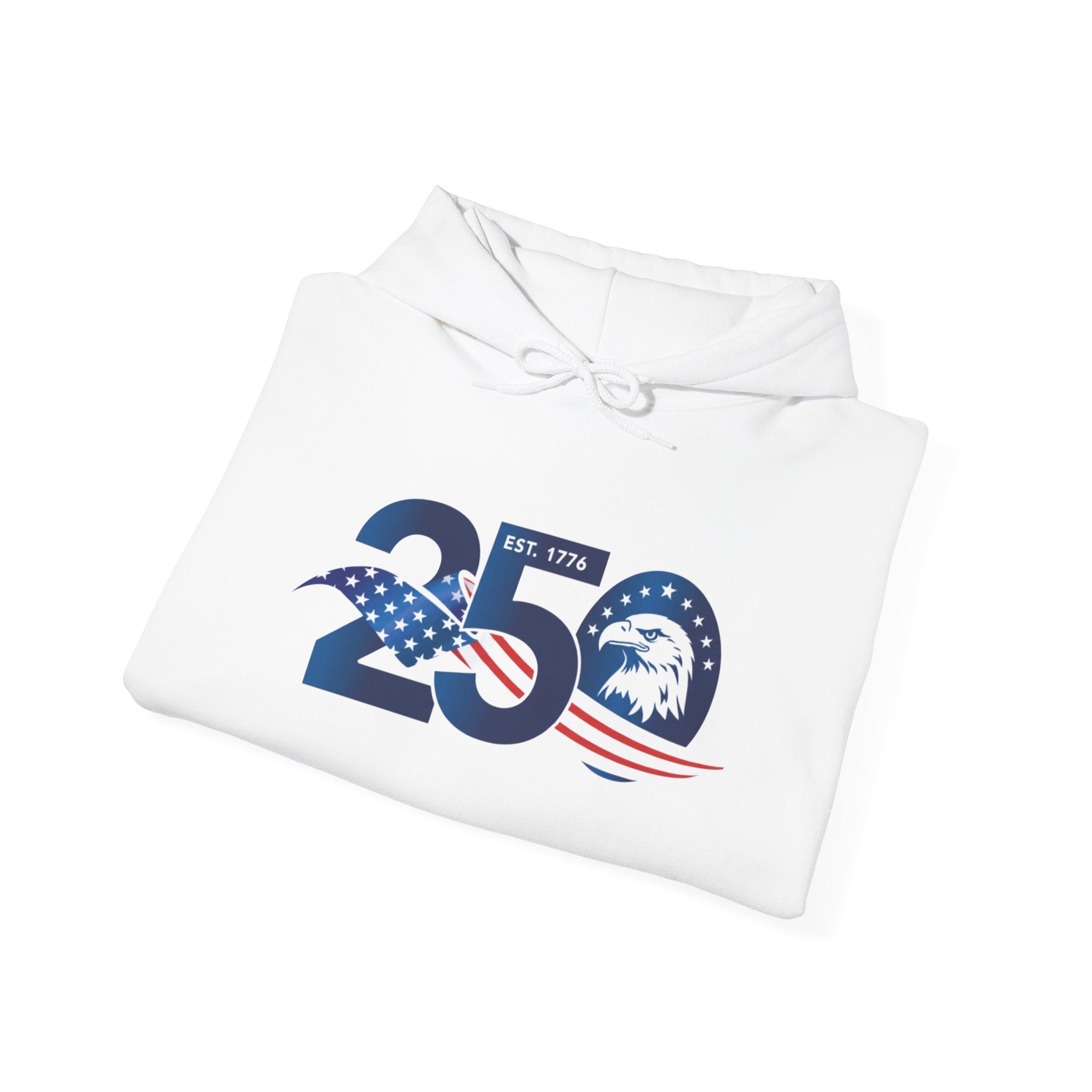 Flag in 250– Happy Birthday USA Patriotic Pullover