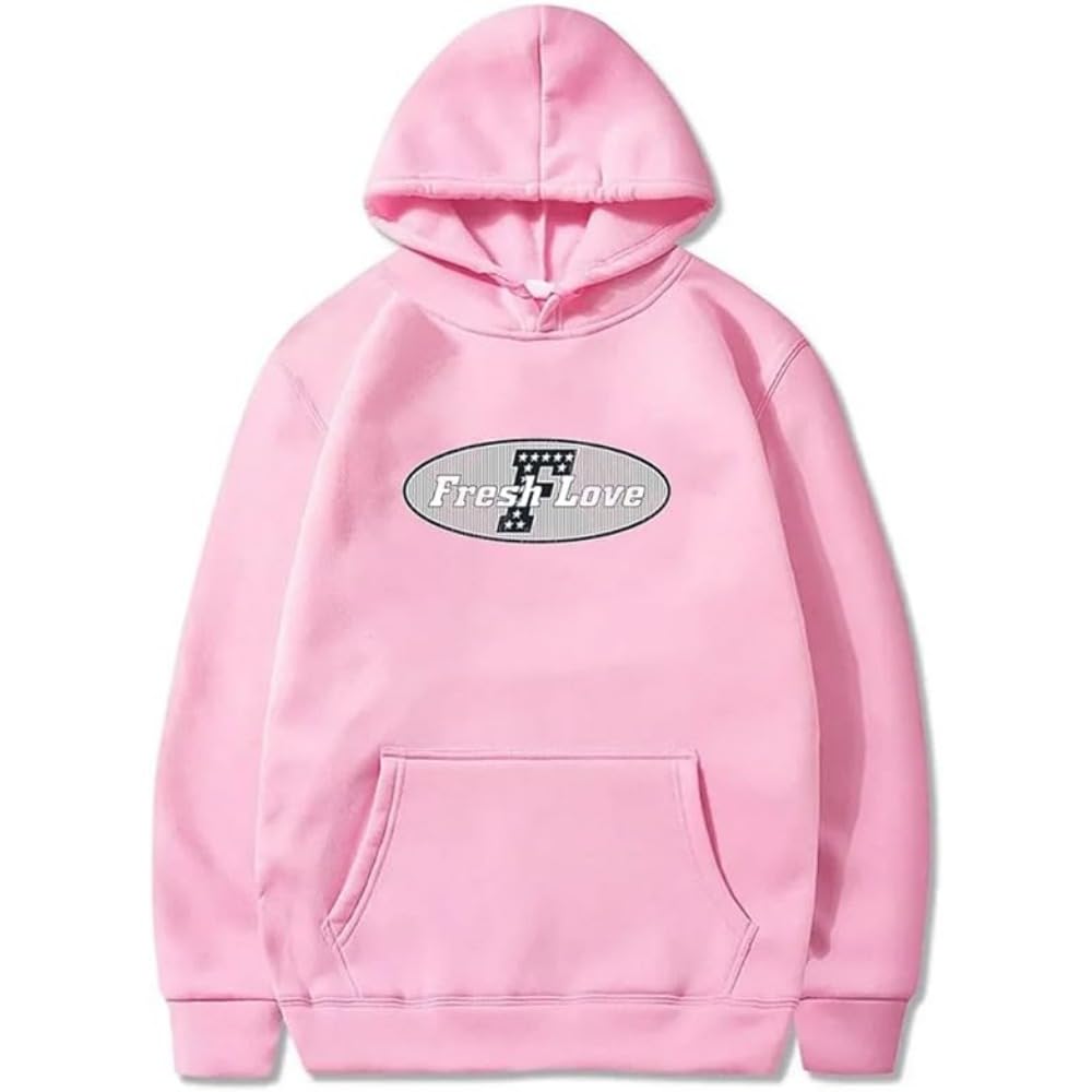 UJKHNBMR Sturniolo Triplets Hoodies Fresh Love Merch Women Men Long Sleeve Casual Sweatshirt Clothes (SmallPink)