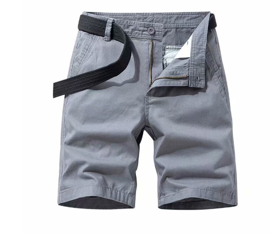 Men's Casual Loose Fit Five-Point Shorts Overalls