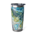 Bespattered Facade Sea Turtle Vagabond Spill-Resistant Lid Stainless-Steel Tumbler 20oz