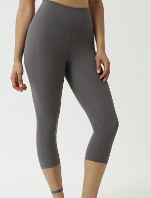 Yoga Capris, Soft Fitness Leggings, Bare Feel Yoga Pants