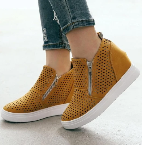 2019 Fall New Casual Hollow Round Toe Women's Shoes