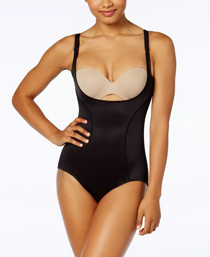 Maidenform Womens Firm Control Ultimate Instant Slimmer Open Bust Bodysuit