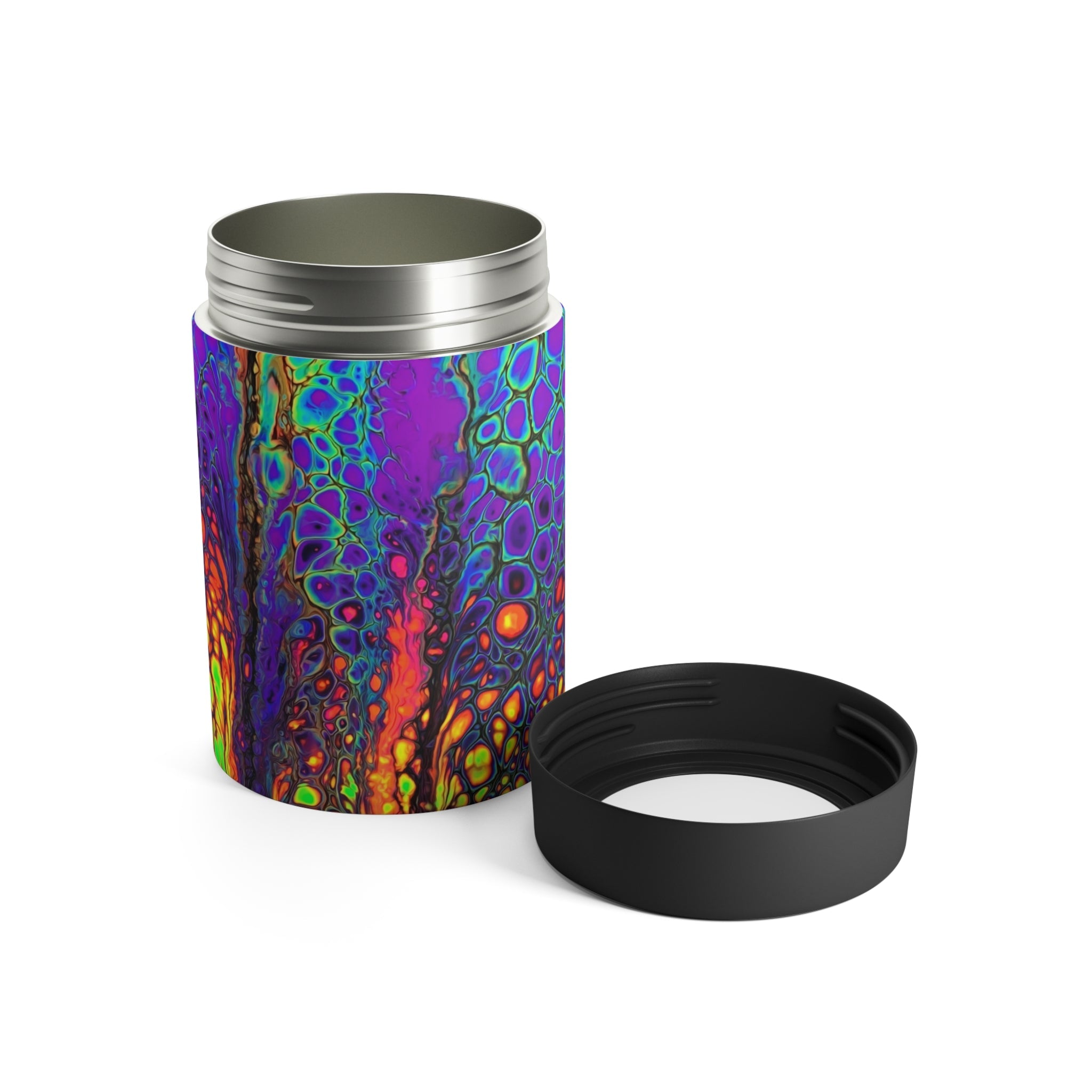 Bespattered Facade Neon Lava Can Holder