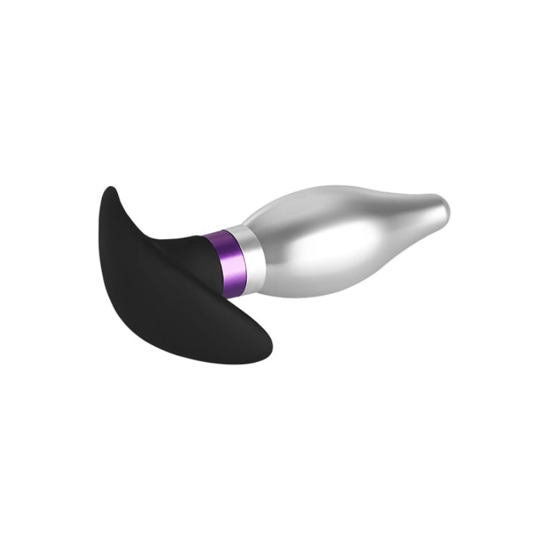 Silicone and Metal Anal Plug for Adult Pleasure