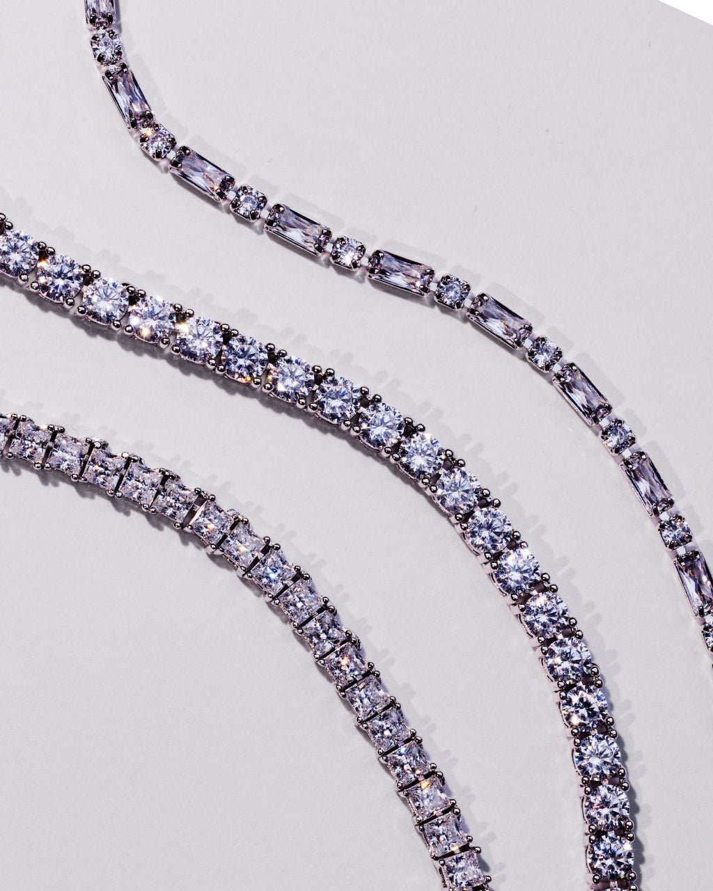 Brette Adjustable CZ Tennis Necklace