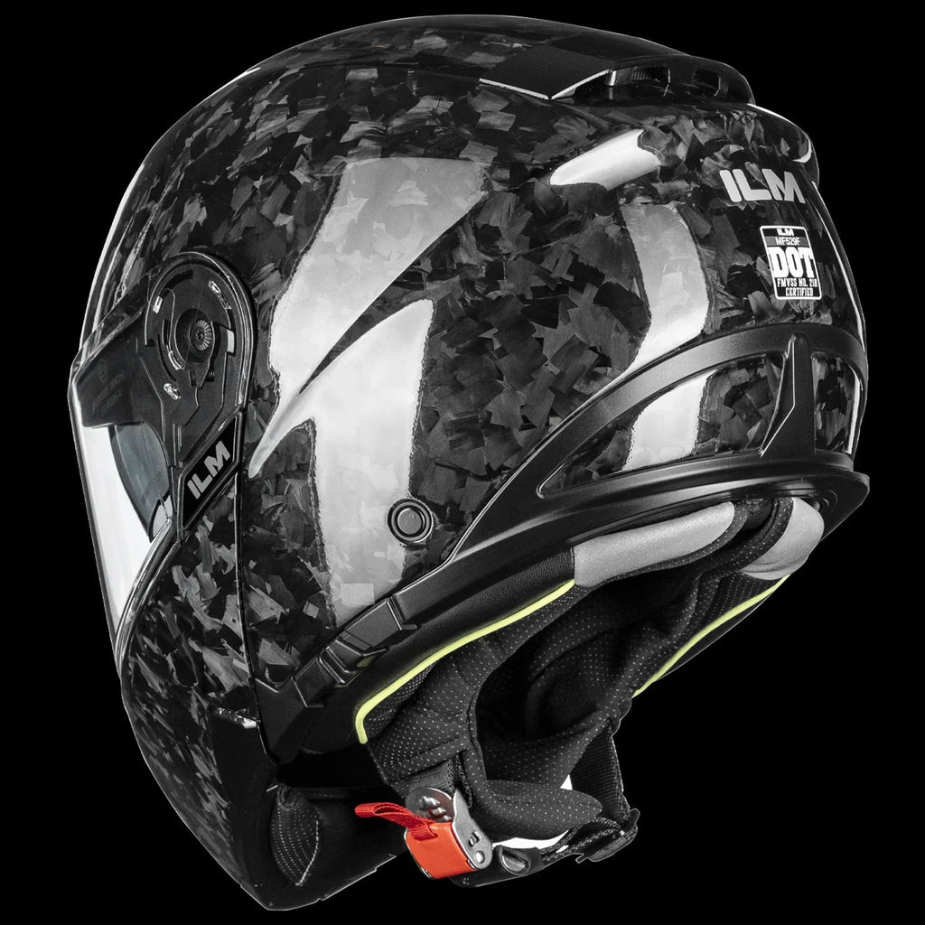 ILM Carbon Fiber Motorcycle Modular Helmets DOT ECE Model MF529F