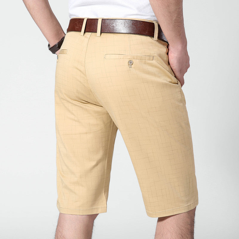 Men's Casual Summer Loose Straight Suit Shorts