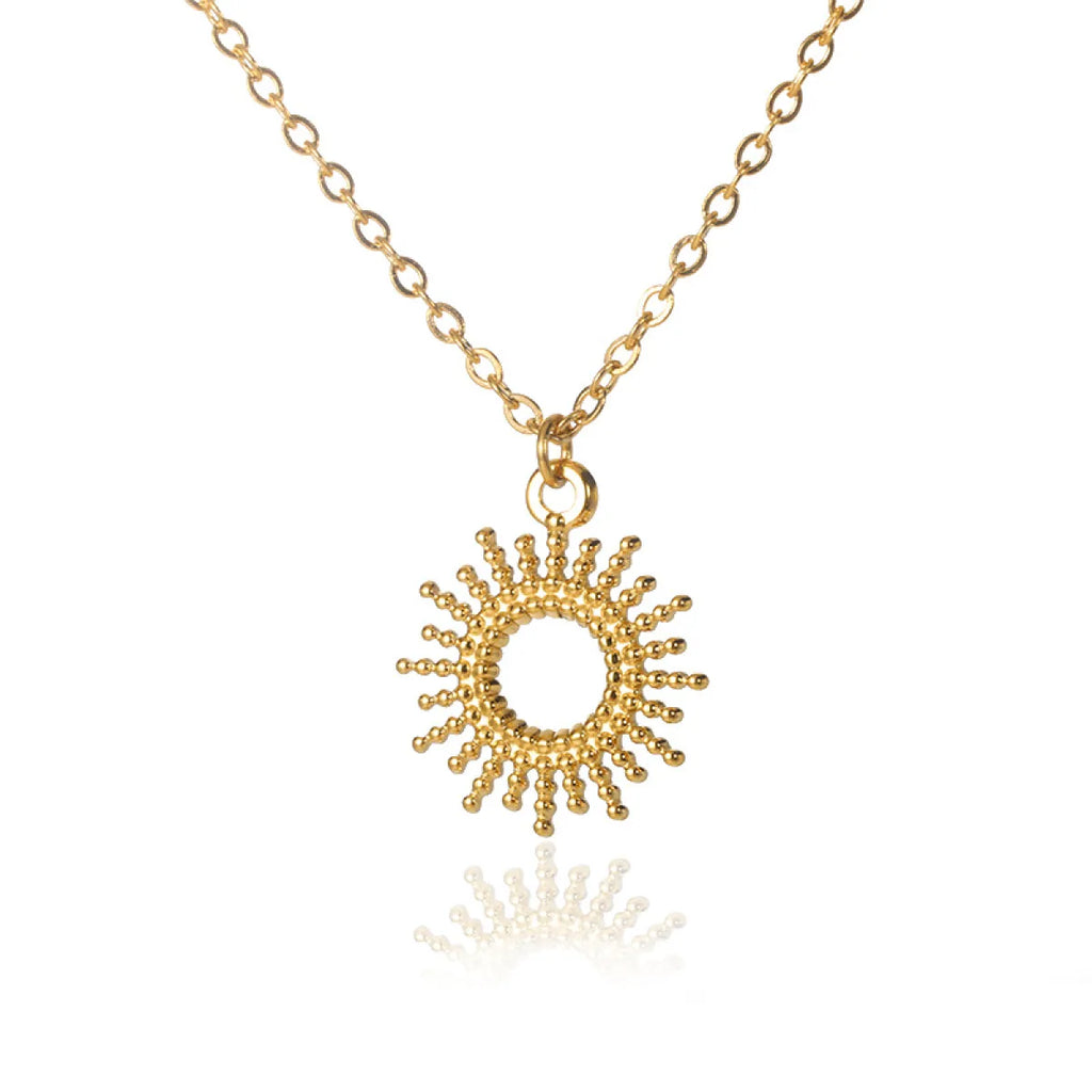 Clavicle Chain Simple Pendant Necklace