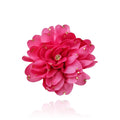 CSIYANJRY99 Dainty Fabric Rose Flower Large Brooch Lapel Pins Delicate Elegant Handmade Flower Brooches Pin Classic for Wedding Party Dance Banquet for Women Dress Suit Ceremony Clothes Accessories Jewelry Valentines Day (rose)