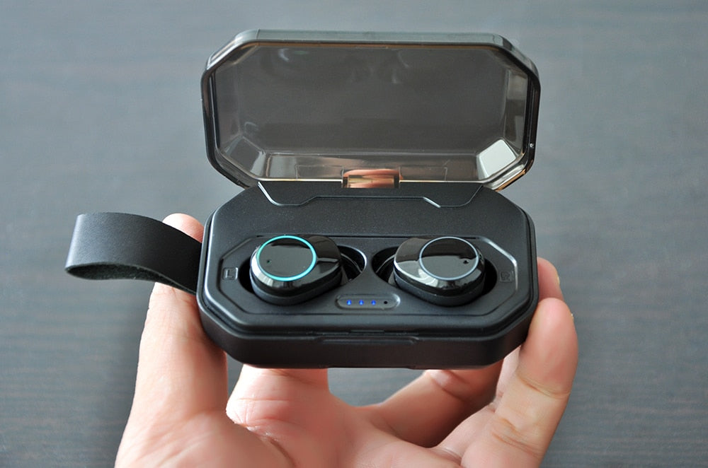 TWS Bluetooth 5.0 Wireless Earbuds with Power Bank