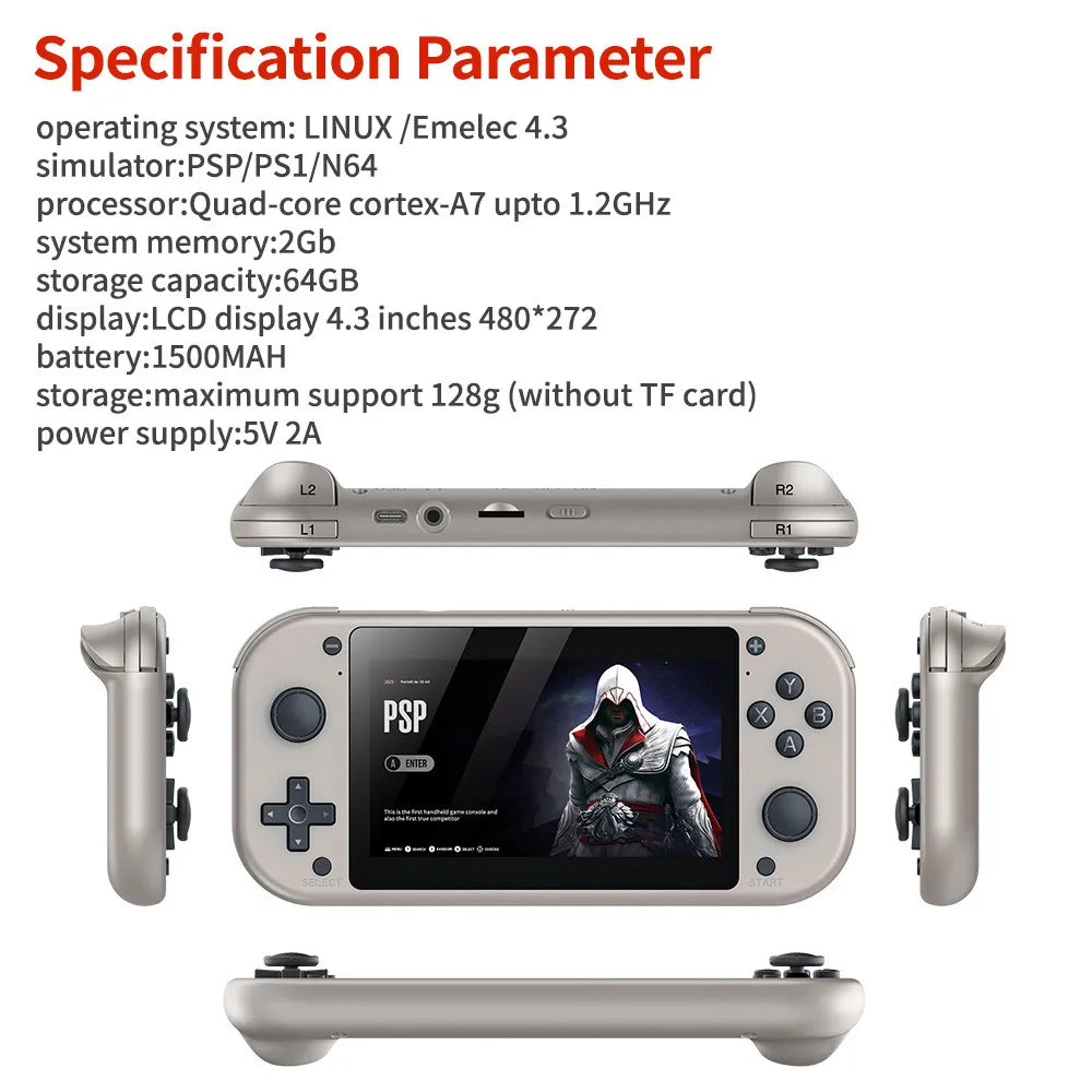 M17 Retro Handheld Game Console