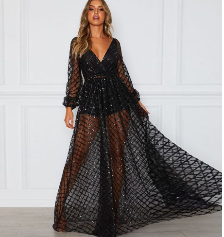 Hollowed Out Dress for Women