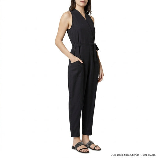 Joie Lucie Silk Jumpsuit, Size Small