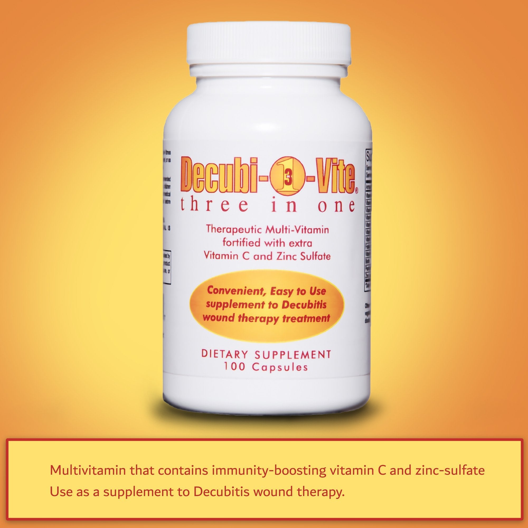 Decubi-Vite® Three In One Multivitamin Supplement 85519800100