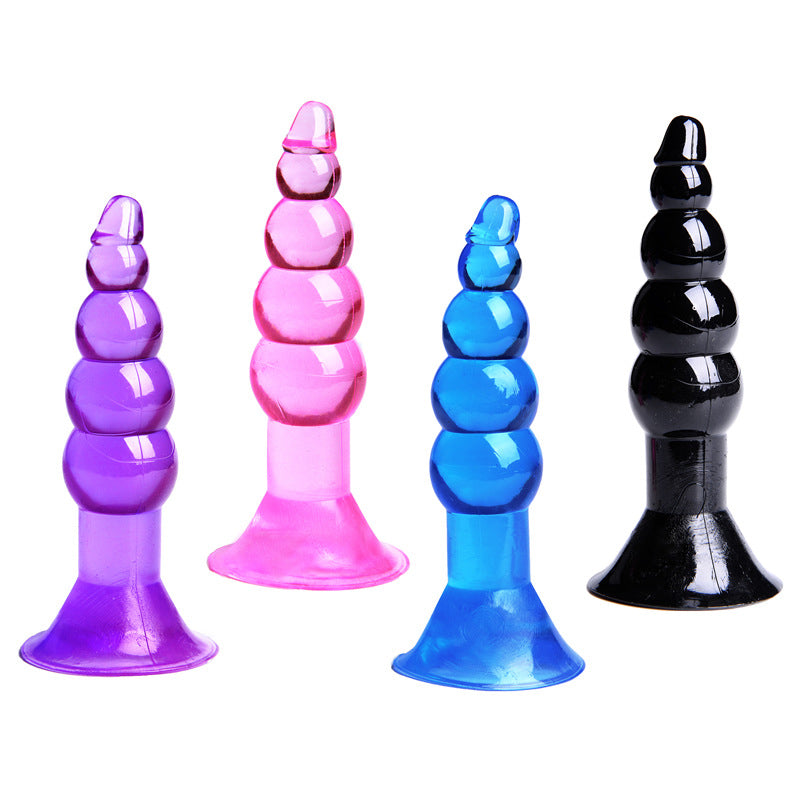 Anal Plug with Beads for Pleasure
