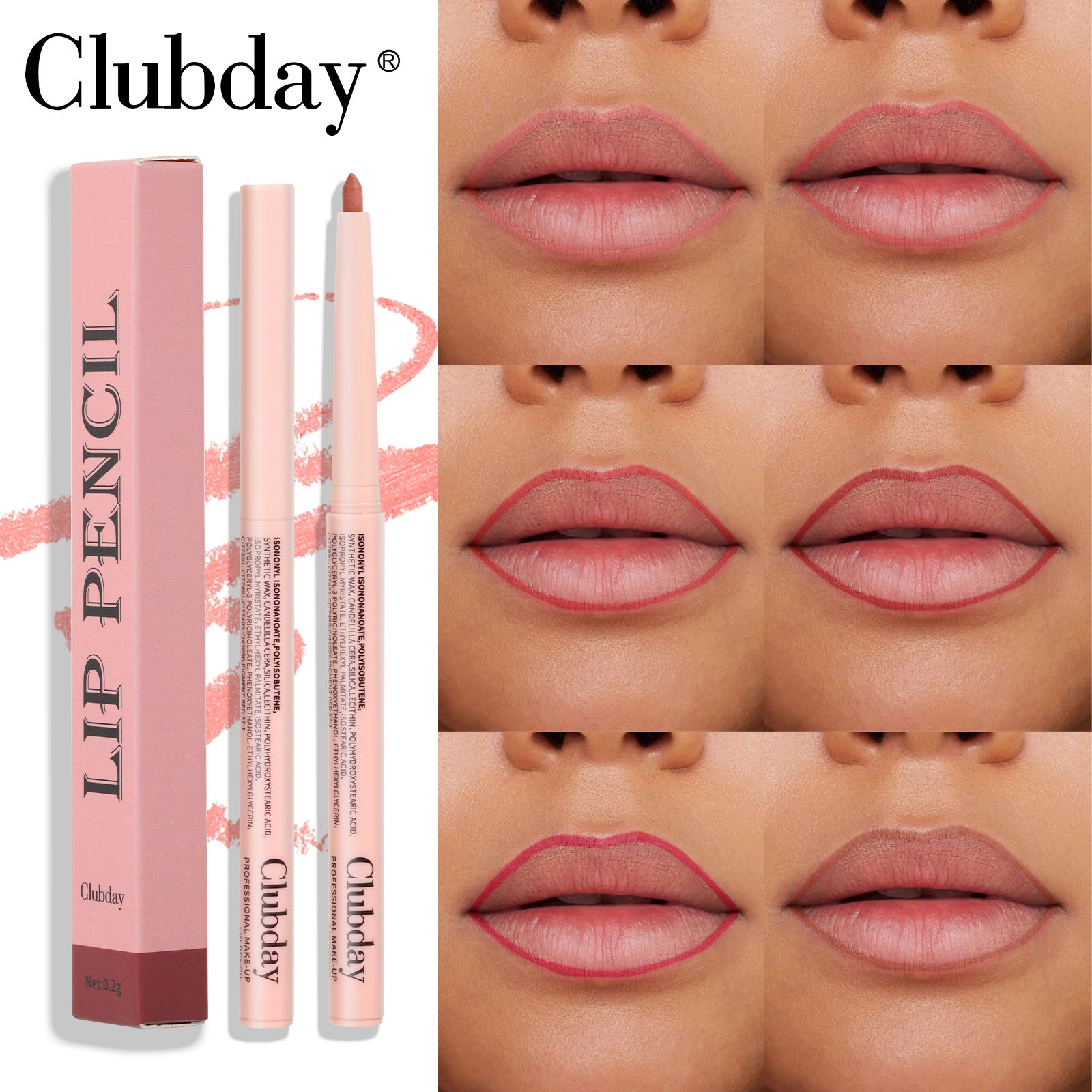 Long-Lasting Matte Lip Liner and Lipstick Wholesale