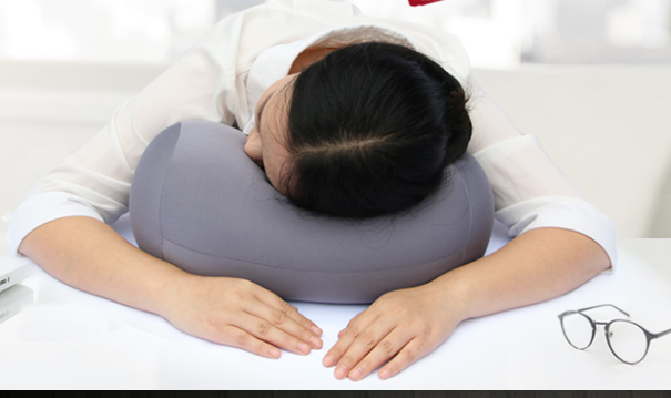 Summer New O-Shaped Pillow, Ice Silk Cooling Headrest